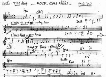 Rock Con Diều sheet nhạc đệm