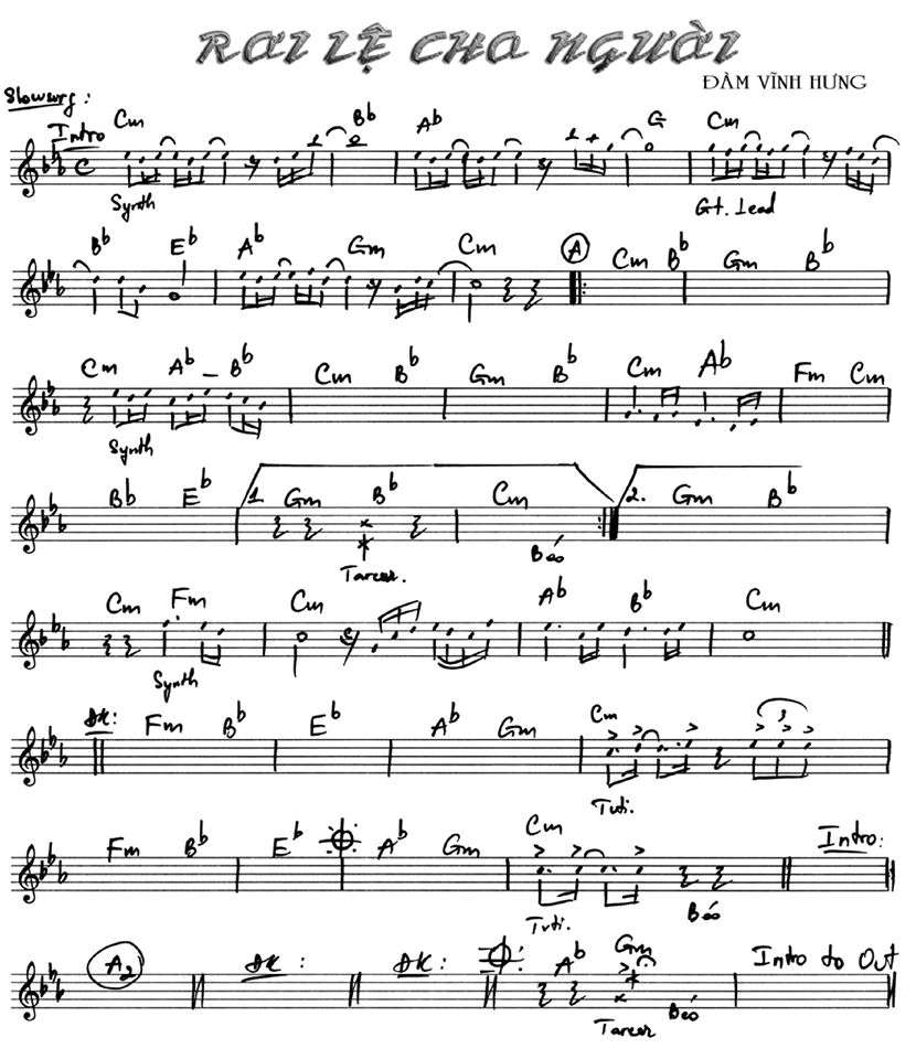 Rơi Lệ Cho Người