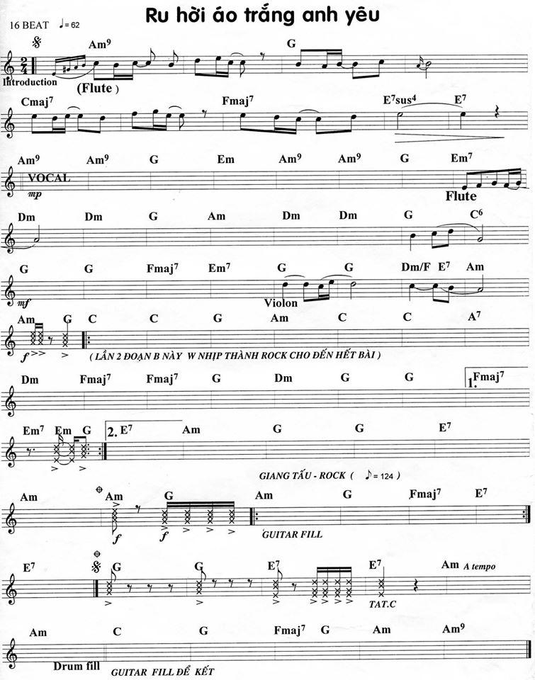 Ru Hời Áo Trắng Anh Yêu