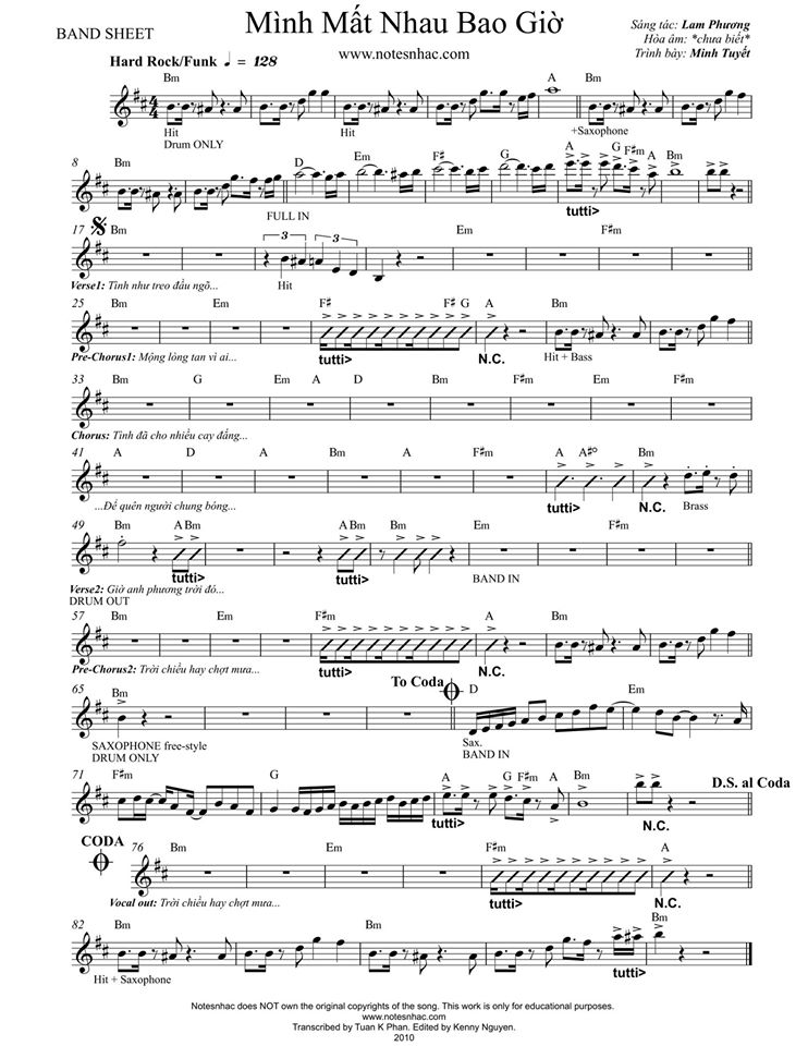 Mình Mất Nhau Bao Giờ