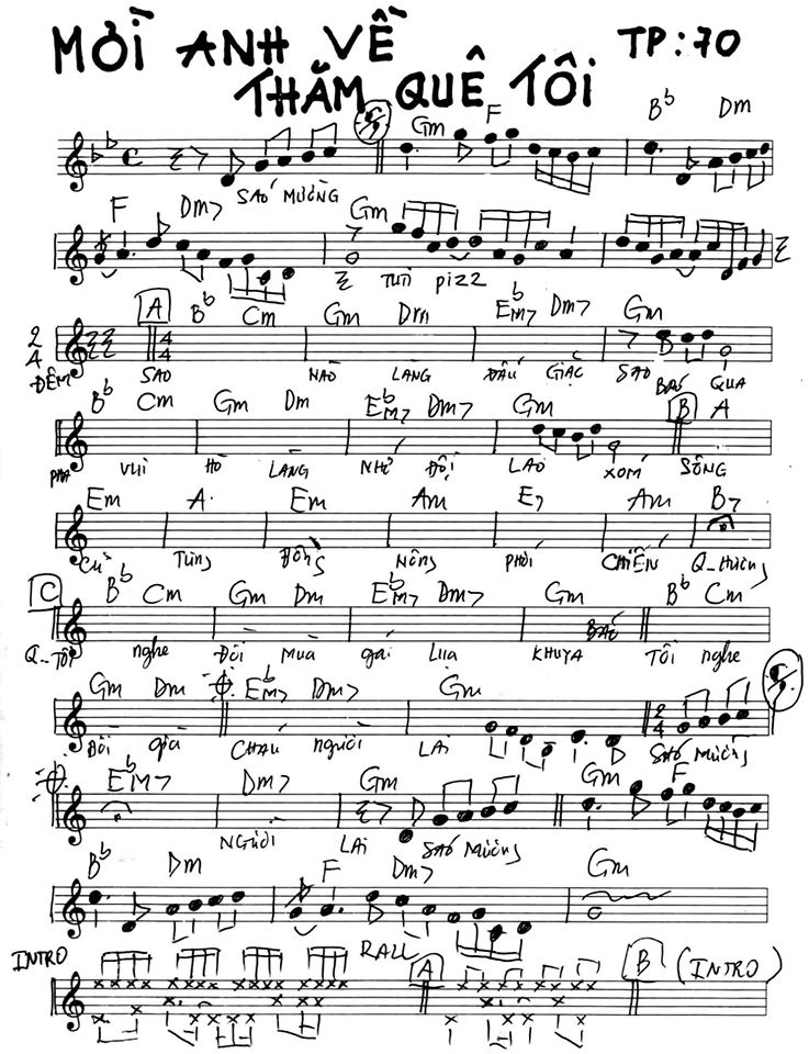 Mời Anh Về Thăm Quê Tôi