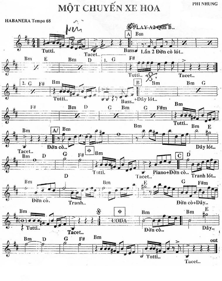 Một Chuyến Xe Hoa