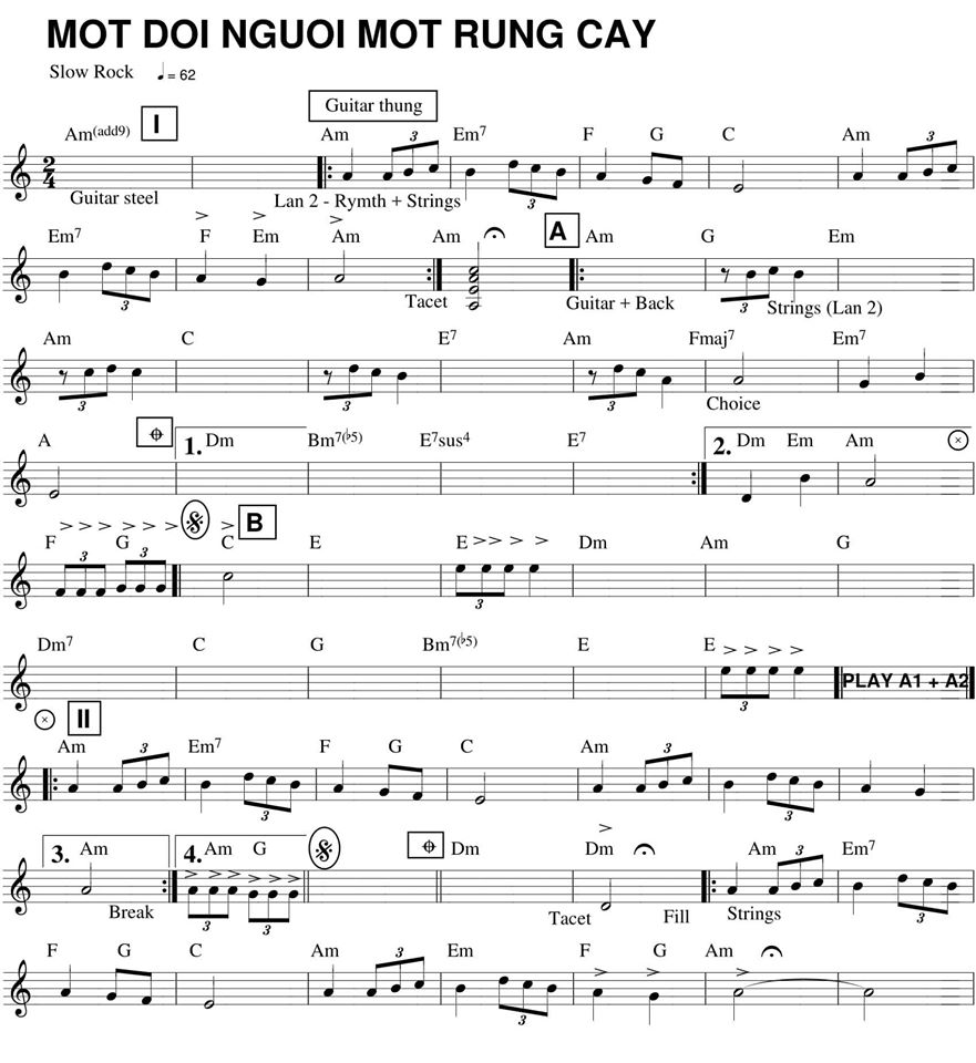 Một Đời Người Một Rừng Cây