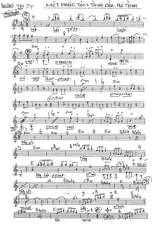 Một Khúc Tâm Tình Của Hà Tĩnh