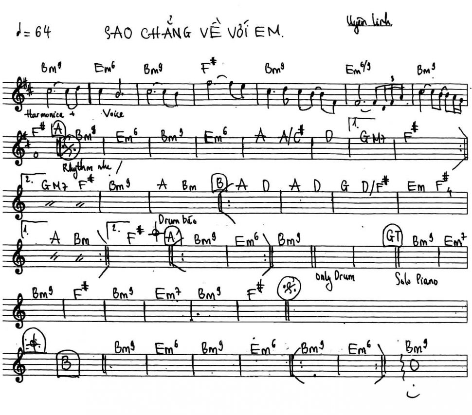 Sao Chẳng Về Với Em