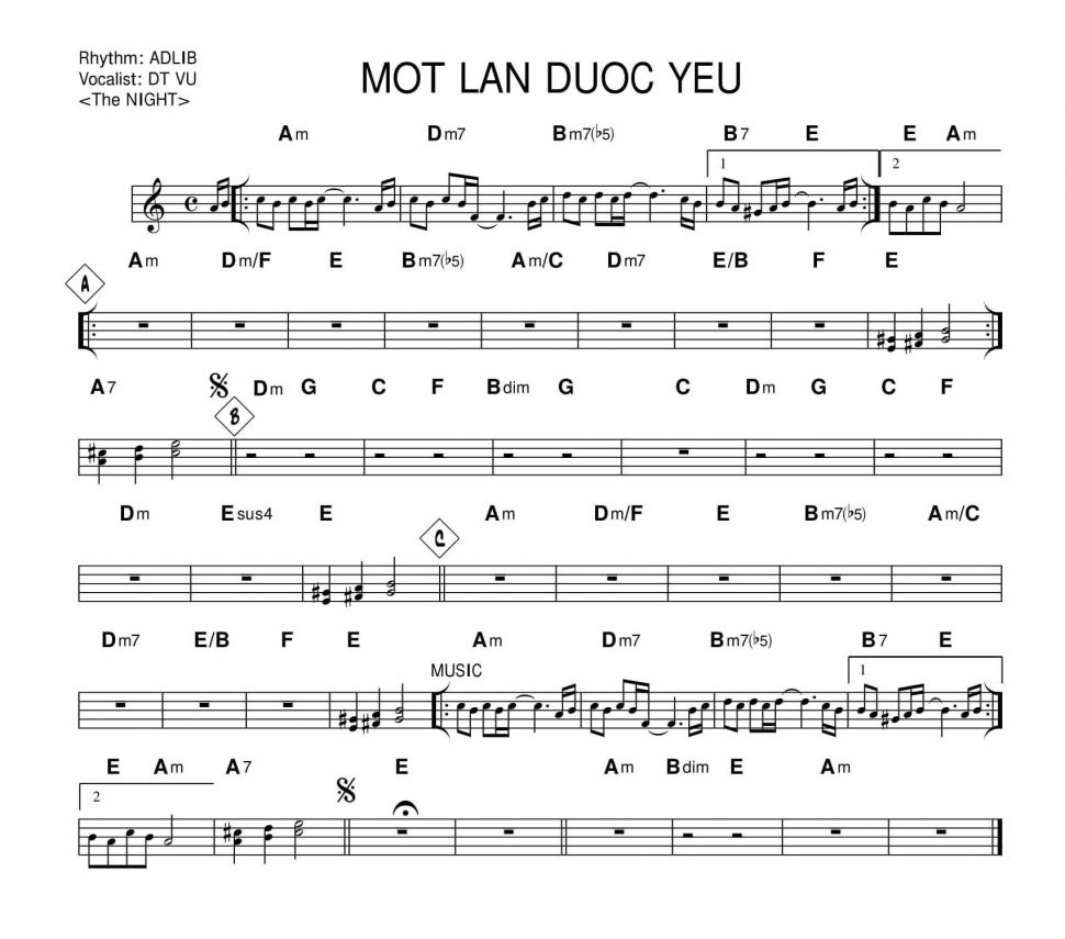 Một Lần Được Yêu