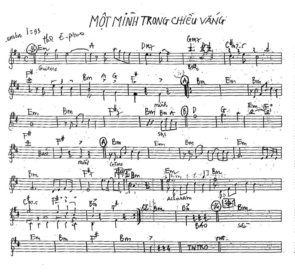 Một Mình Trong Chiều Vắng