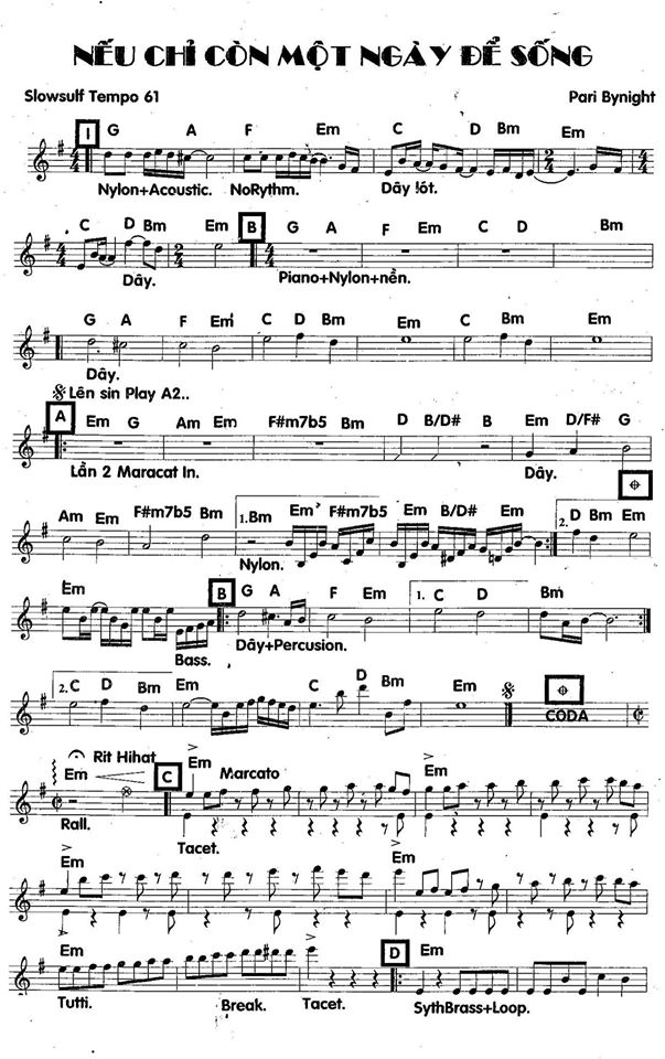 Nếu Chỉ Còn Một Ngày Để Sống