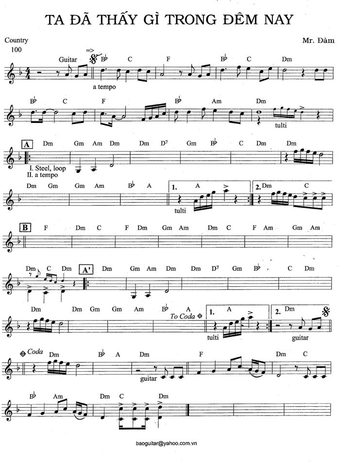 Ta Đã Thấy Gì Trong Đêm Nay