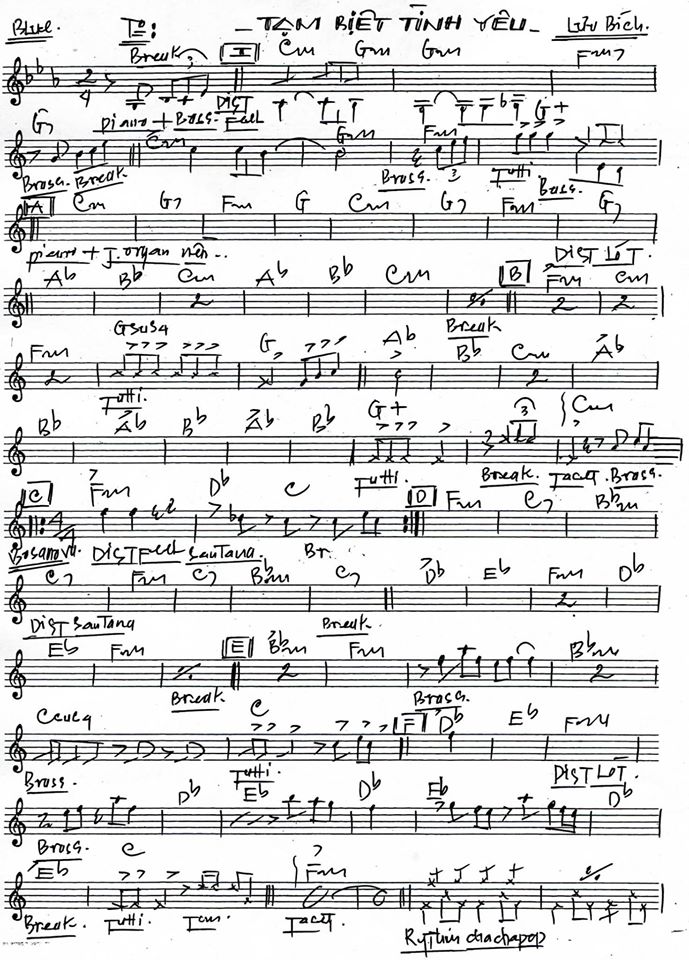 Tạm Biệt Tình Yêu