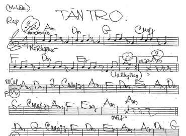 Tàn Tro 2 sheet nhạc đệm