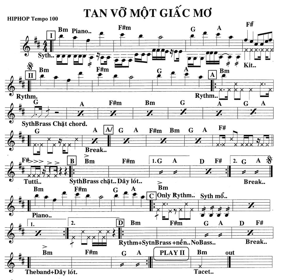 Tan Vỡ Một Giấc Mơ