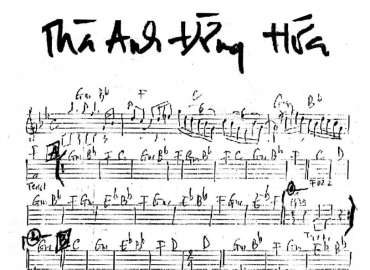 Thà Anh Đừng Hứa sheet nhạc đệm