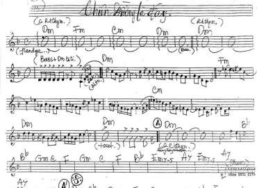 Thiên Đường Là Đây sheet nhạc đệm