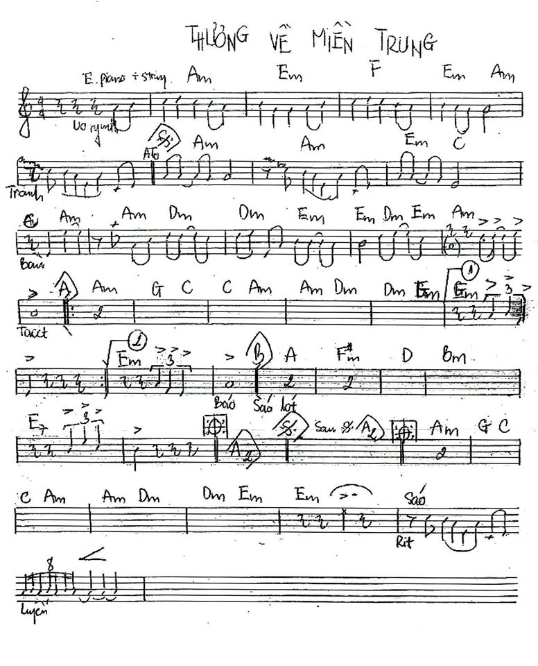 Thương Về Miền Trung