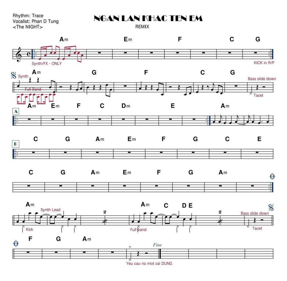 Ngàn Lần Khắc Tên Em