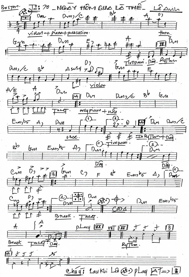 Ngày Hôm Qua Là Thế