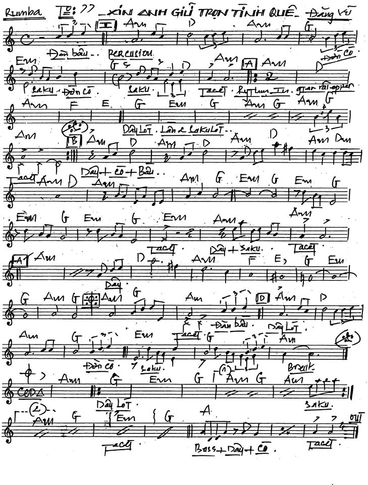 Xin Anh Giữ Trọn Tình Quê