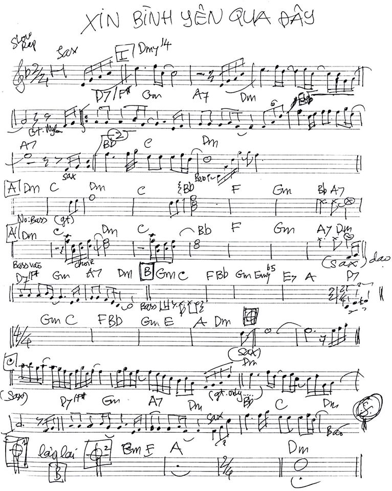 Xin Bình Yên Qua Đây