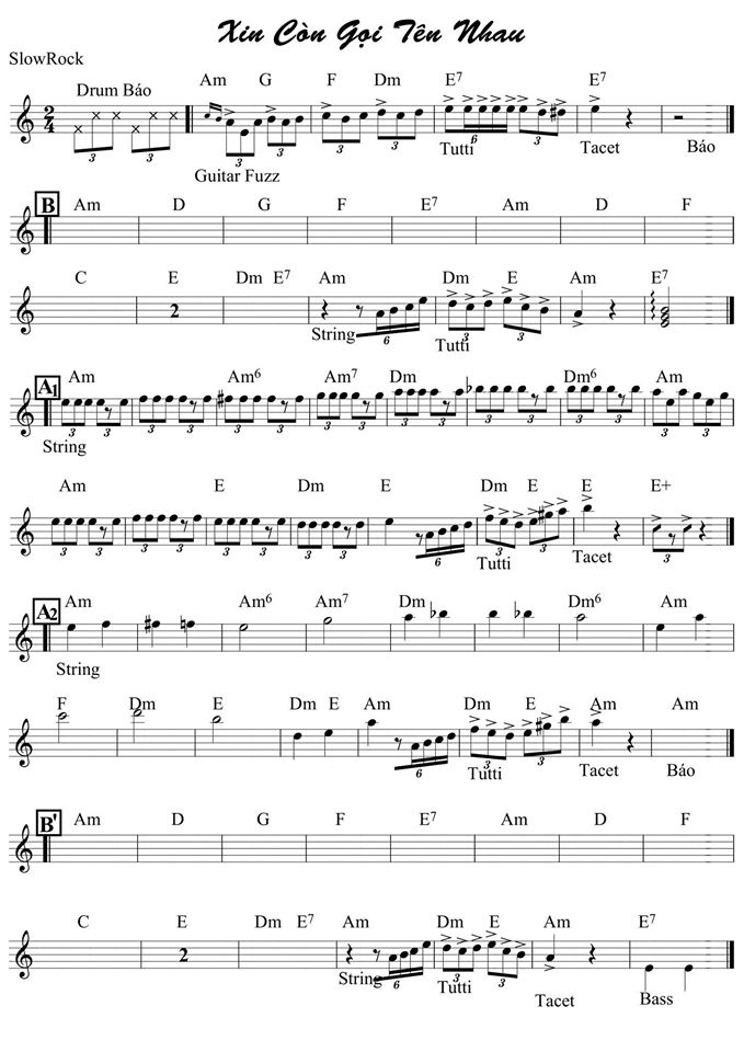 Xin Còn Gọi Tên Nhau