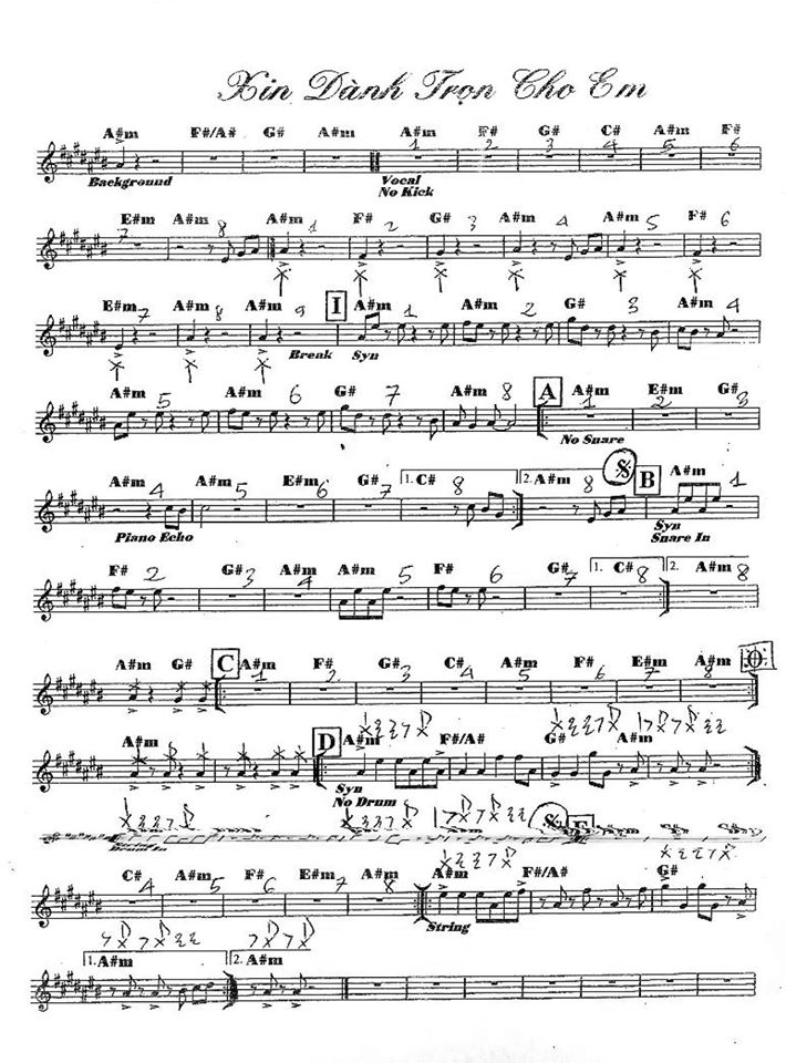 Xin Dành Trọn Cho Em