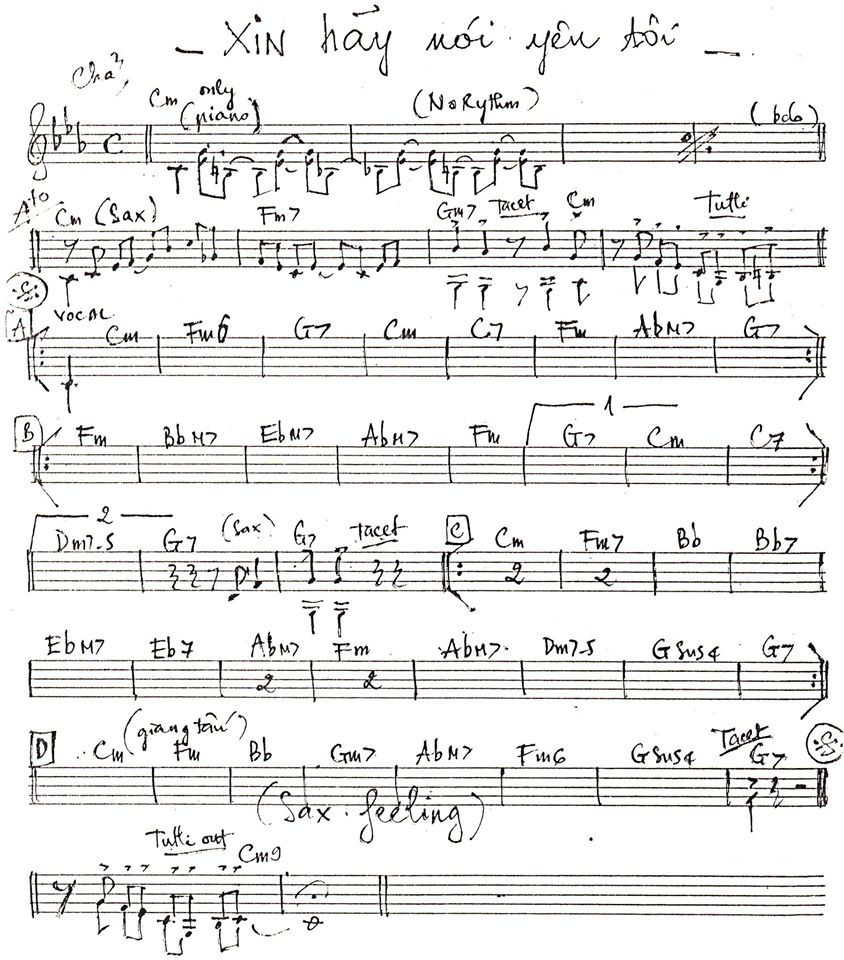 Xin Hãy Nói Yêu Tôi