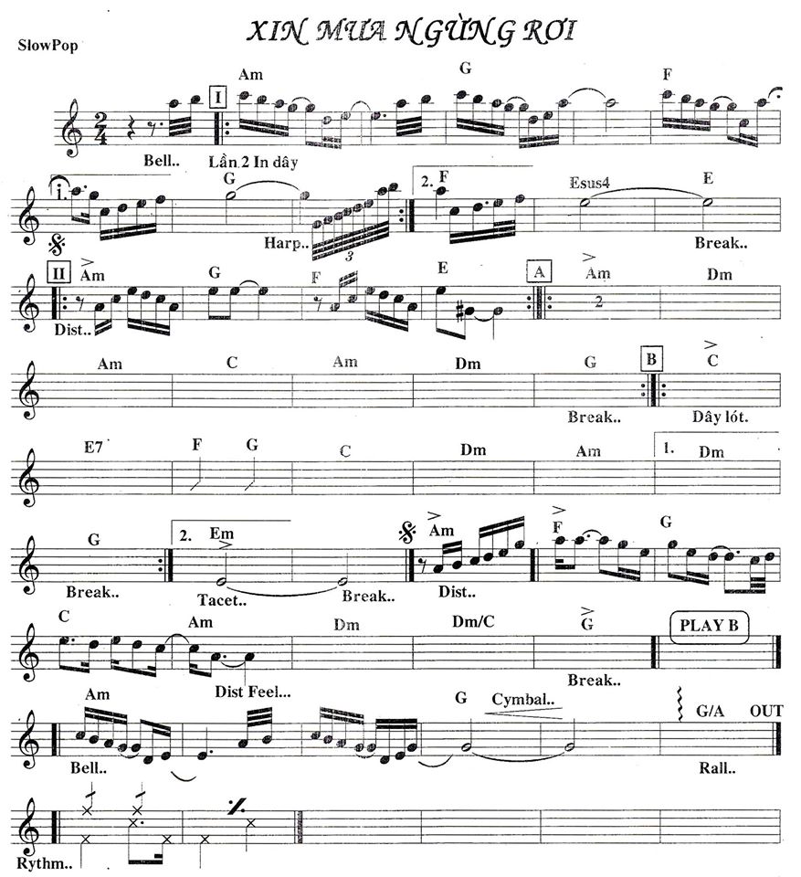 Xin Mưa Ngừng Rơi