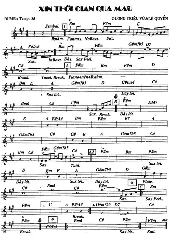 Xin Thời Gian Qua Mau