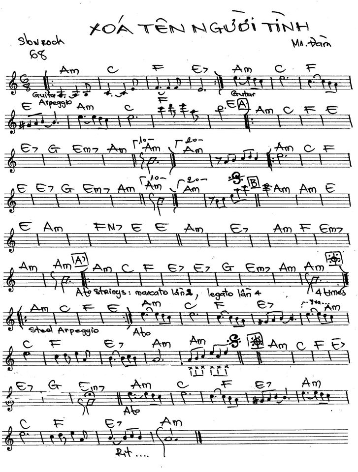 Xóa Tên Người Tình 