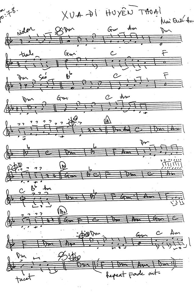 Xua Đi Huyền Thoại