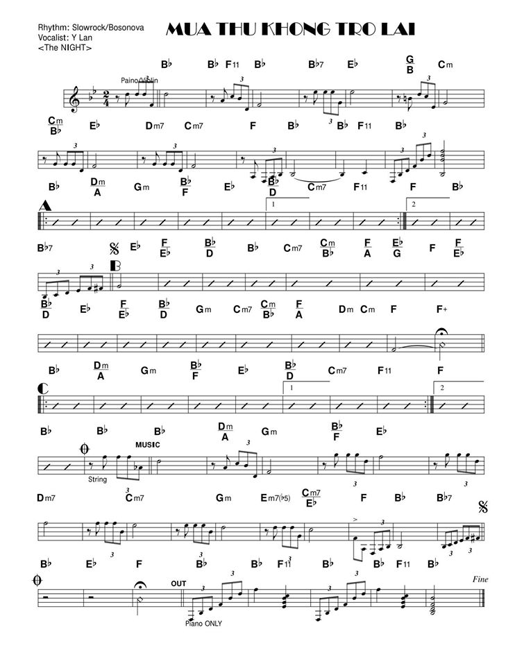 Mùa Thu Không Trở Lại