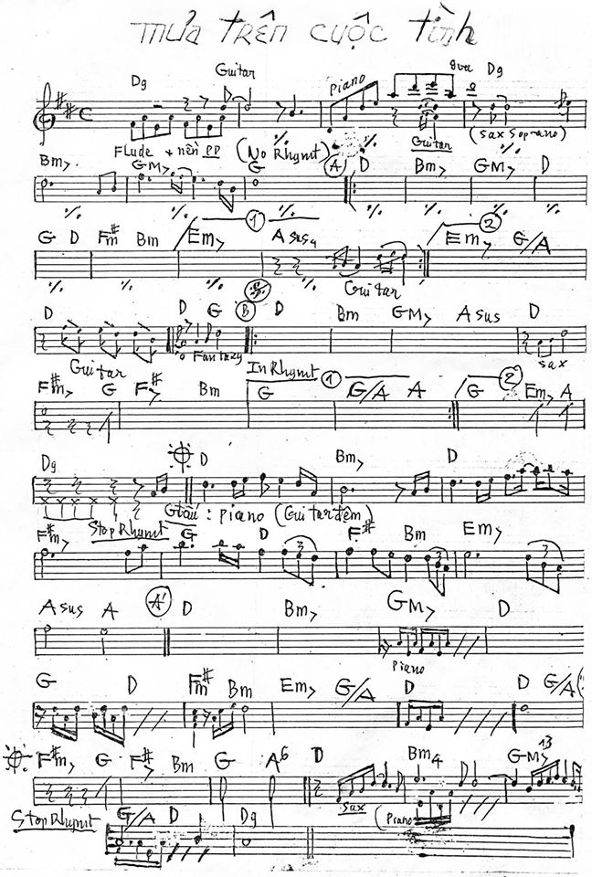 Mưa Trên Cuộc Tình