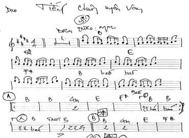 Tiếng Chuông Ngân Vang sheet nhạc đệm