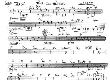 Tình Ca Hồng sheet nhạc đệm