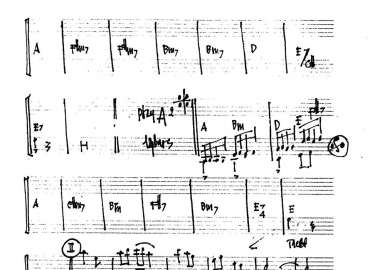 Thương Về Cố Đô 3 sheet nhạc đệm