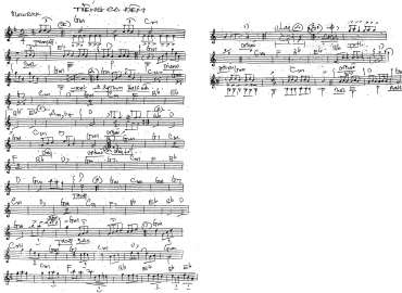 Tiếng Ca Đêm sheet nhạc đệm