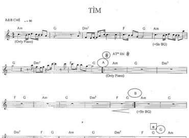 Tìm Sheet Nhạc đệm
