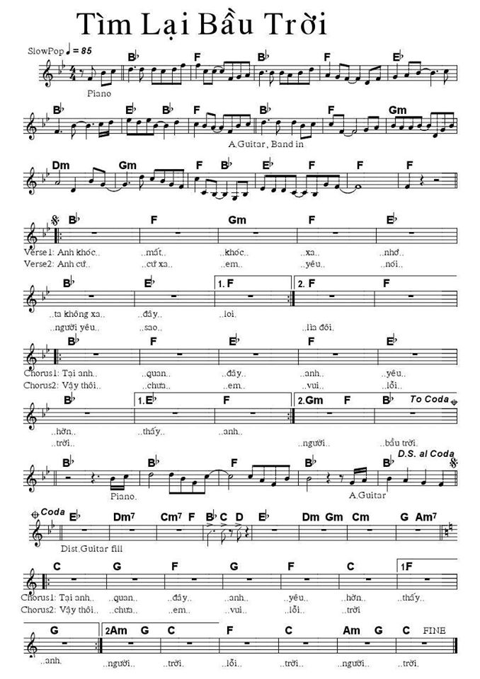 Tìm Lại Bầu Trời