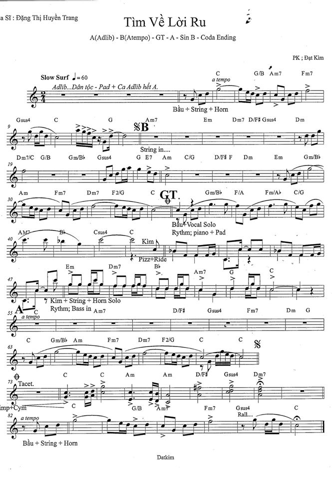 Tìm Về Lời Ru
