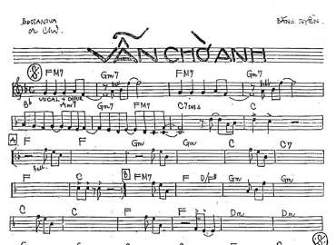 Vẫn Chờ Anh sheet nhạc đệm