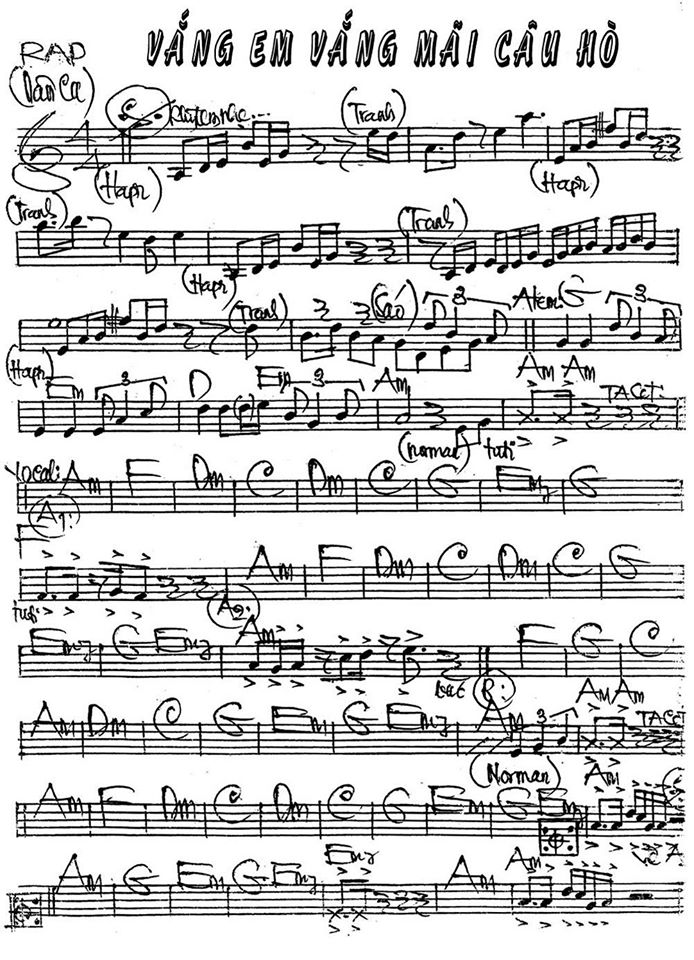 Vắng Em Vắng Mãi Câu Hò 