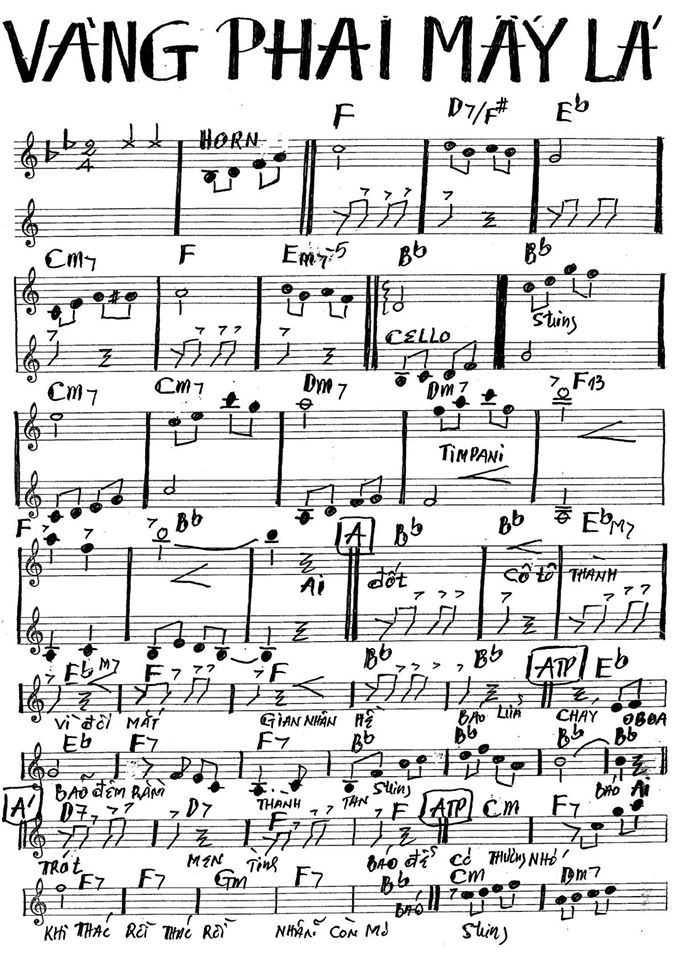 Vàng Phai Mấy Lá 