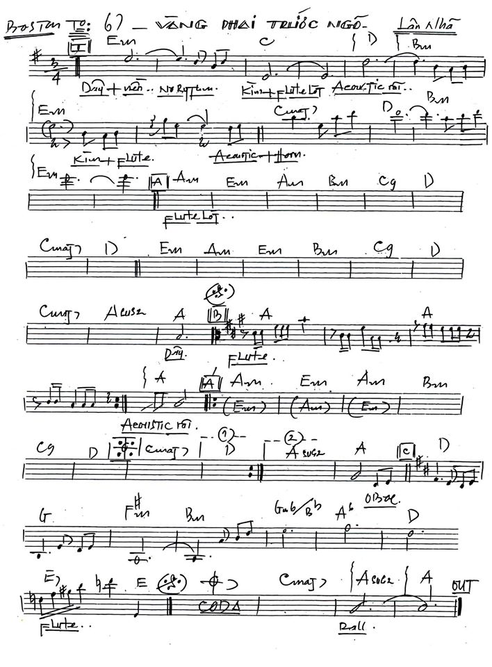 Vàng Phai Trước Ngõ