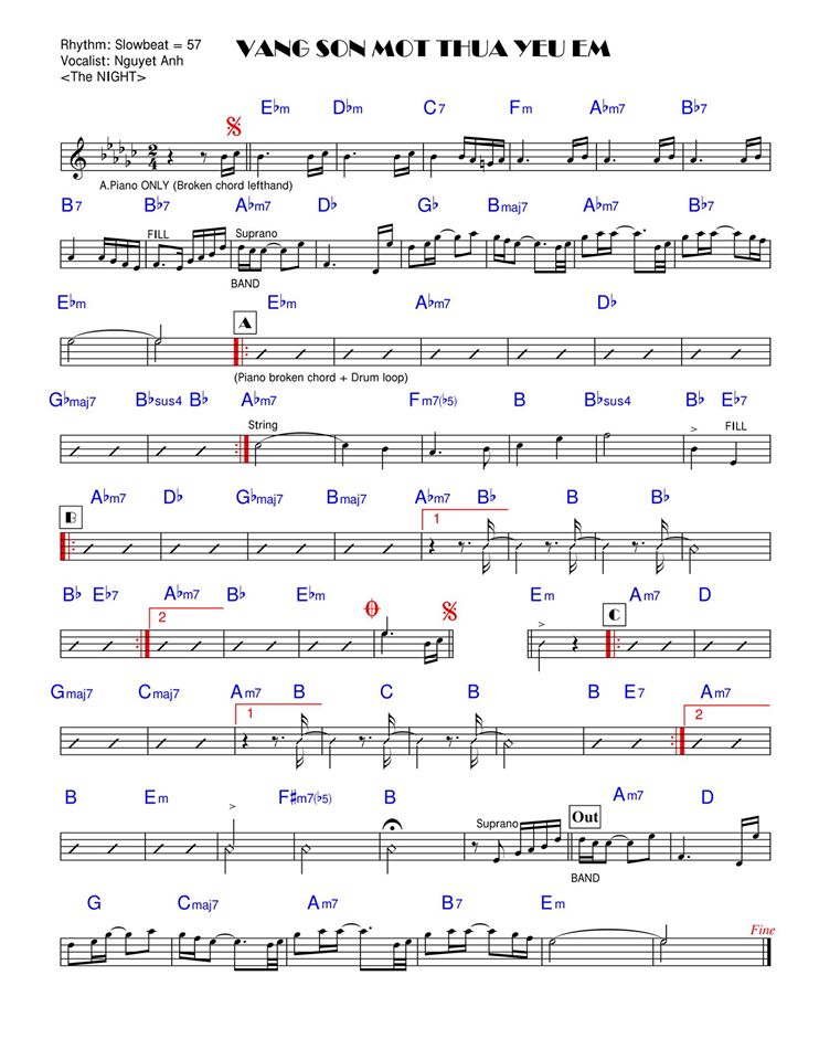 Vàng Son Một Thuở Yêu Em