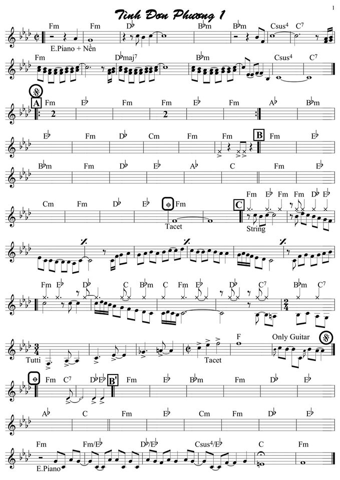 Tình Đơn Phương 1