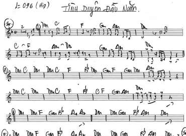 Tình Duyên Đầu Năm Sheet Nhạc đệm