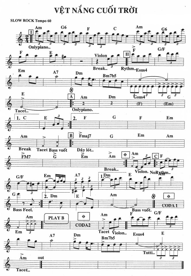 Vệt Nắng Cuối Trời