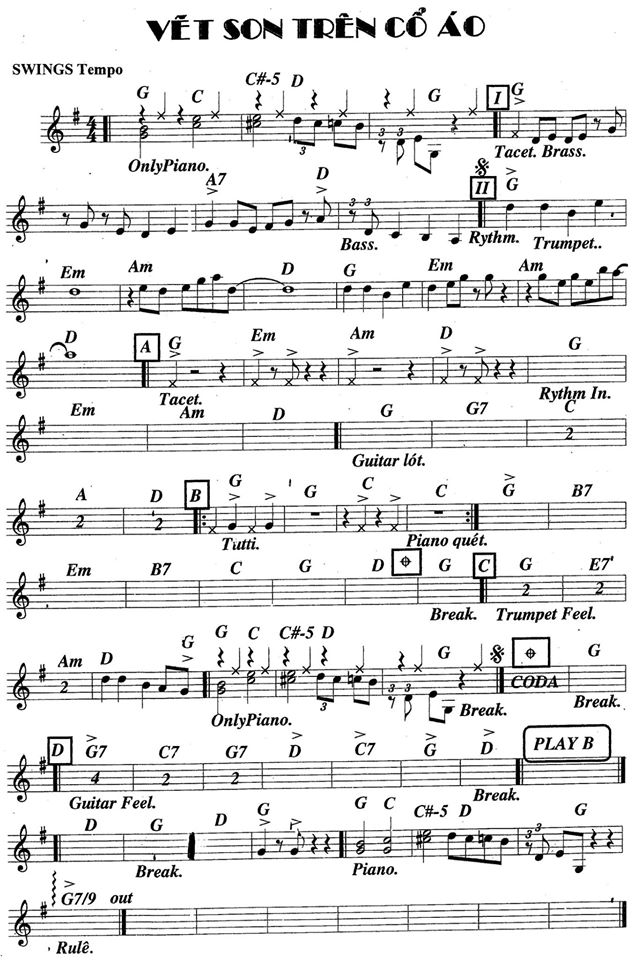 Vết Son Trên Cổ Áo