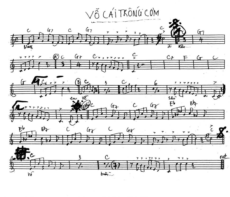 Vỗ Cái Trống Cơm