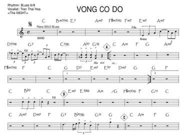 Vòng Cổ Đỏ sheet nhạc đệm